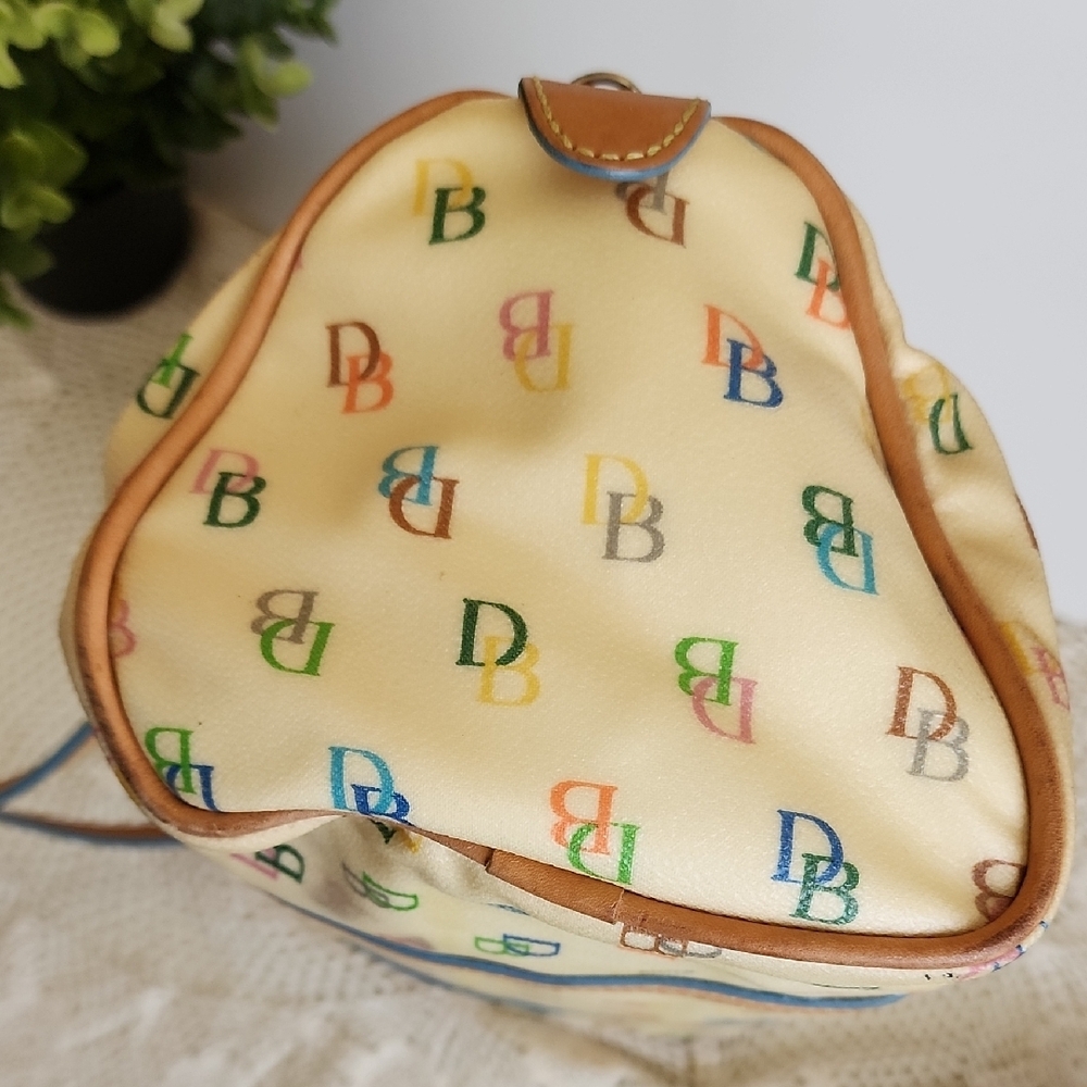 Dooney & Bourke Tan Multicolor Logo Shoulder Bag Set - Picture 5 of 15